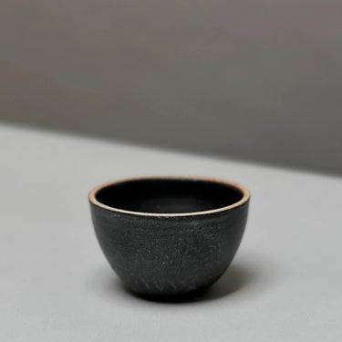 Large Stoneware Smudge Bowl - Black - Mararamiro