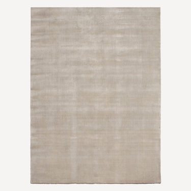 Earth Bamboo Rug - Soft Grey - Mararamiro