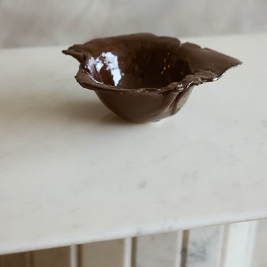 The Folded Bowl - Mottled Shino - Mararamiro