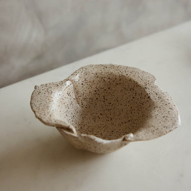 The Folded Bowl - Speckled Egg - Mararamiro