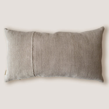 Antique Linen Pillow 27" x 15" - Mararamiro