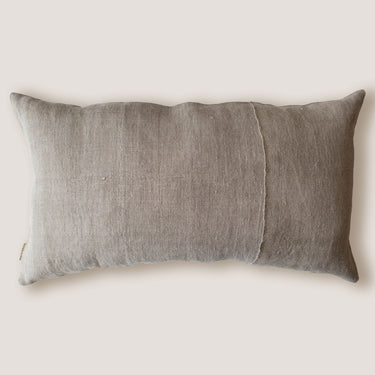 Antique Linen Pillow 27" x 15" - Mararamiro