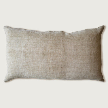 Antique Linen Pillow 20" x 34" - Mararamiro