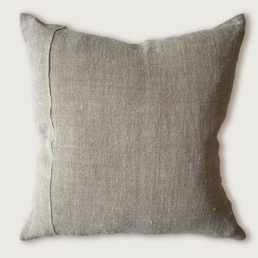 Antique Linen Pillow 22" x 22" - Mararamiro