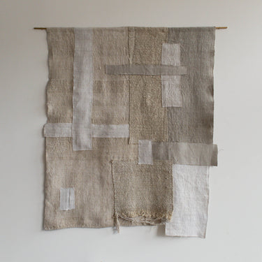 Gathered Fragments Wall Hanging no1 - Mararamiro