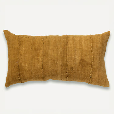 Mud Cloth Pillow - 22"x12" Mustard - Mararamiro