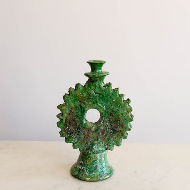 Tamegroute Sunburst Candle Holder - Medium - Mararamiro