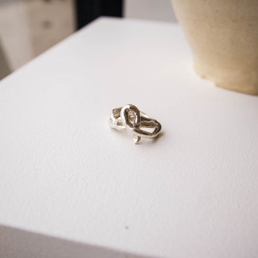 Silver Ring No.1 by Zeina Nahas