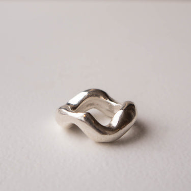 Silver Ring No.10 by Zeina Nahas