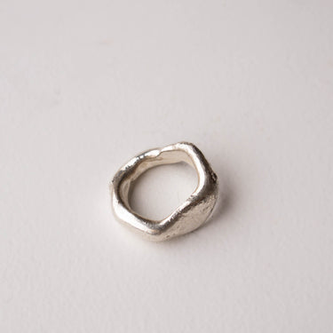 Silver Ring No.12 by Zeina Nahas