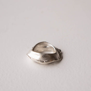 Silver Ring No.13 by Zeina Nahas - Mararamiro