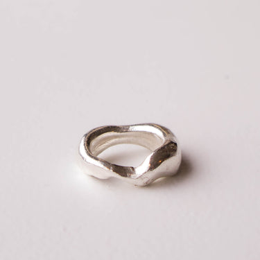 Silver Ring No.19 by Zeina Nahas