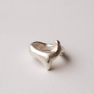 Silver Ring No.2 by Zeina Nahas - Mararamiro