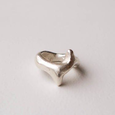 Silver Ring No.2 by Zeina Nahas