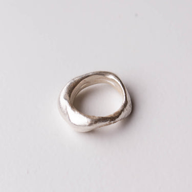 Silver Ring No.22 by Zeina Nahas