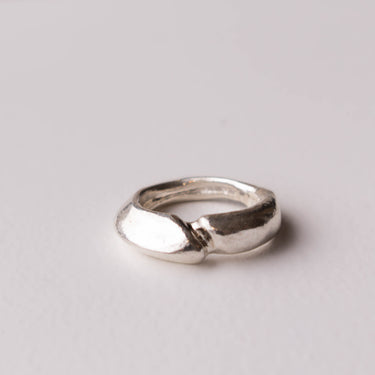 Silver Ring No.24 by Zeina Nahas - Mararamiro