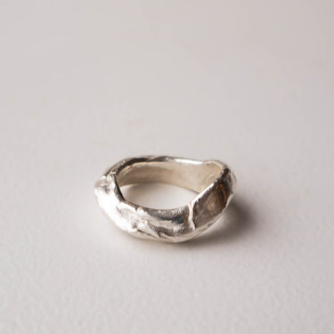 Silver Ring No.4 by Zeina Nahas