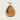 Pear Braided Wall Pocket - Natural
