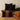 Mud Cloth Pillow - 22" Black - Mararamiro