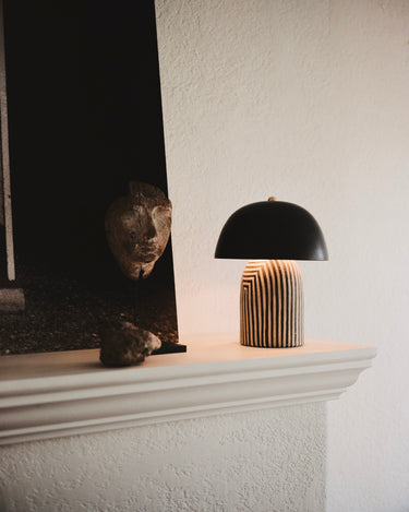 Tera Lamp - Black/Stripe