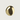 Chanterelle Knob/Hook - Brass