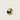 Mushroom Hook - Brass