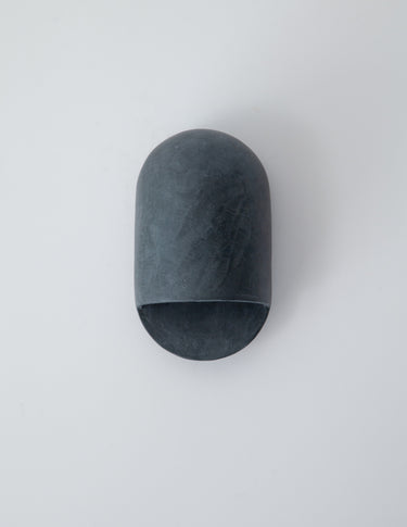 Tera Sconce Lime Plaster - Deep Green