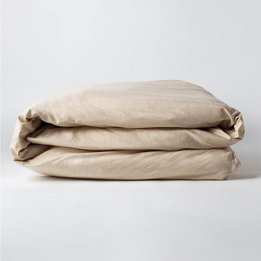 The Crisp Duvet Cover - Sand