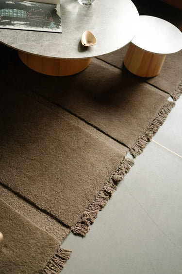 Atoll Rug - Brown - Mararamiro