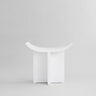 Brutus Stool - Bone White - Mararamiro