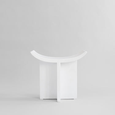 Brutus Stool - Bone White - Mararamiro