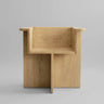 Brutus Dining Chair - Natural Oak - Mararamiro