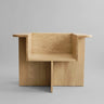 Brutus Lounge Chair - Natural Oak - Mararamiro
