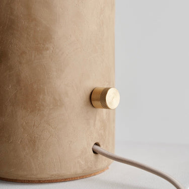 Tera Lamp Lime Plaster - Beige