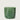 Ceramic Basket - Emerald Green