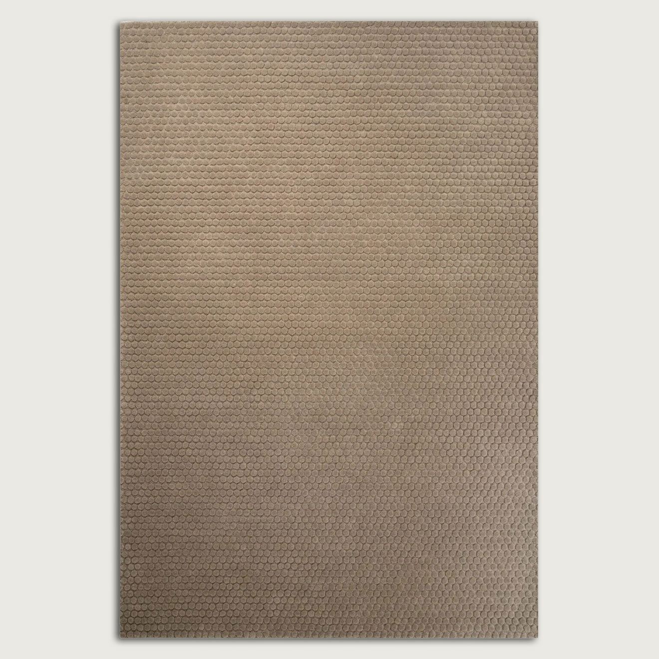 Rocky Earthy Rug Surface Rug - Drops Rocky Grey – Mararamiro
