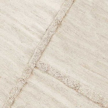 E-1027 White + White - Hand Woven Rug - Mararamiro