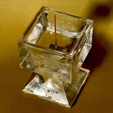 Moser Glass Incense Holder
