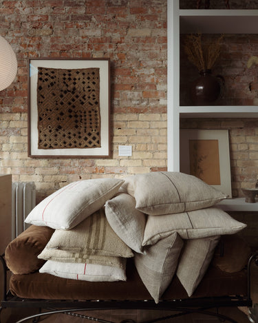 Grain Sack Pillow 20" x 20"