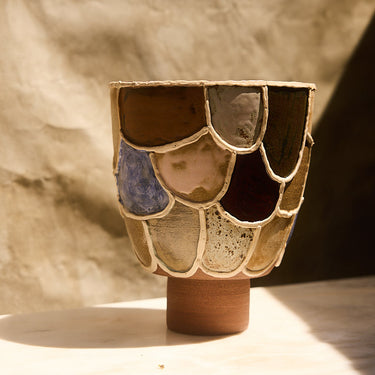 The Patchwork Pedestal No1