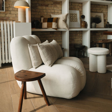 FLOOR MODEL: Toe Chair - Linen