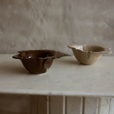 The Folded Bowl - Mottled Shino - Mararamiro