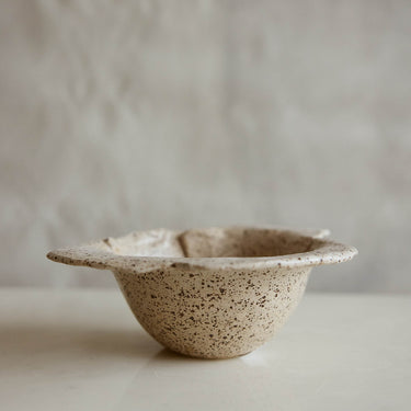 The Folded Bowl - Speckled Egg - Mararamiro