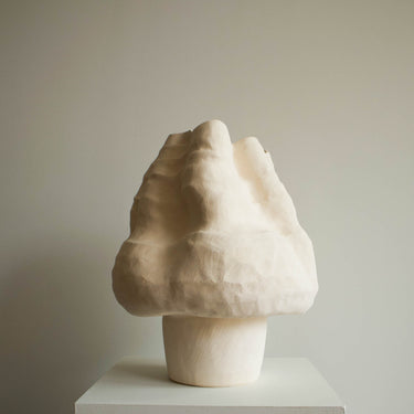 Medium Unglazed Sculptural Vessel 6 by Angela Cho