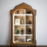 Antique Crest Mirror - Mararamiro