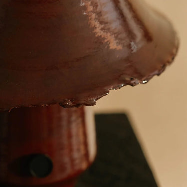 Nox Table Lamp - Oxblood