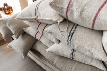 Grain Sack Pillow 22" x 22"
