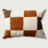 Mud Cloth Grid Pillow no3 - 22" x 16" - Mararamiro
