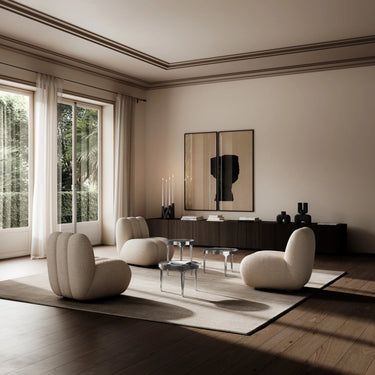 Phantom Table, Tall - Chrome - Mararamiro