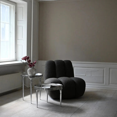 Phantom Table, Tall - Chrome - Mararamiro